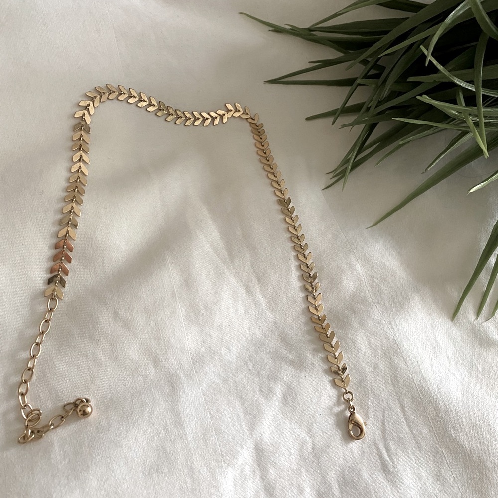 Gold necklace